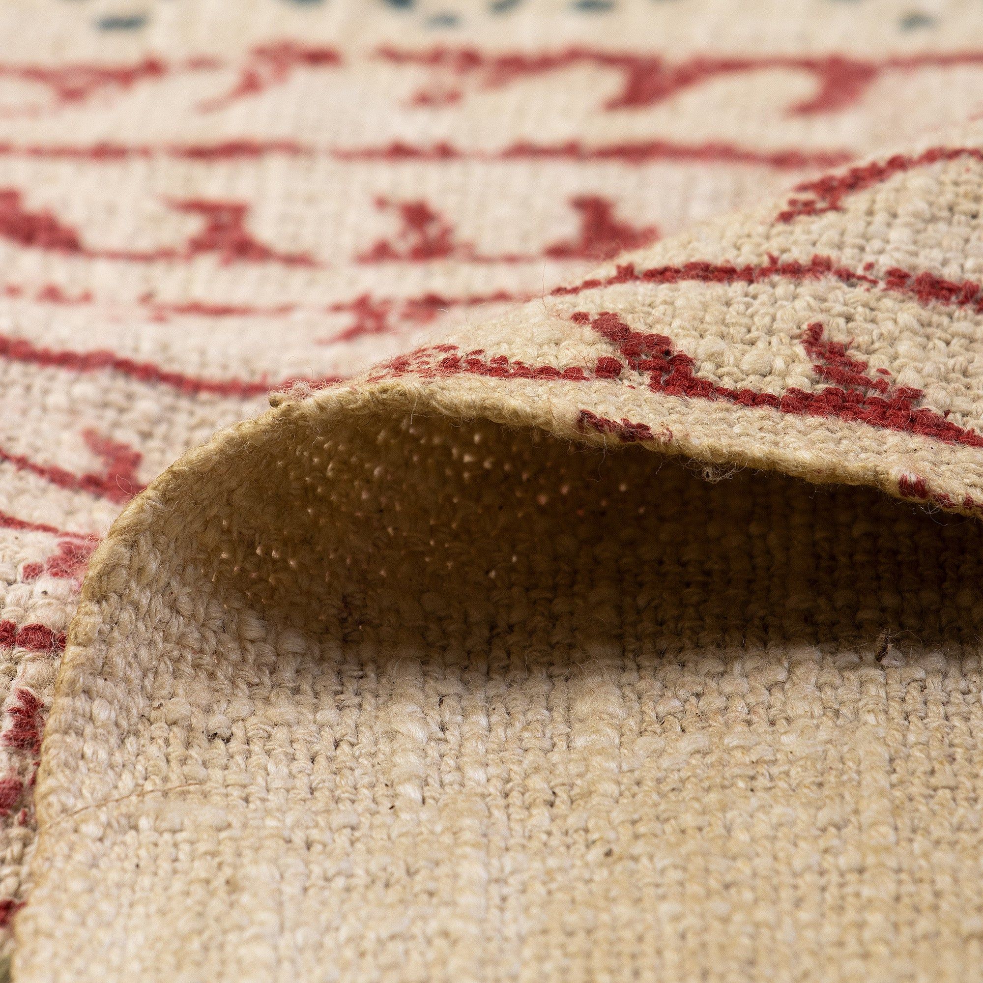 Premium Block Printed Organic Cotton Throws For Sofas
